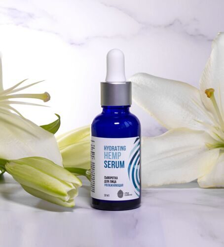 Сыворотка для лица увлажняющая Hydrating Hemp Serum, 30 мл